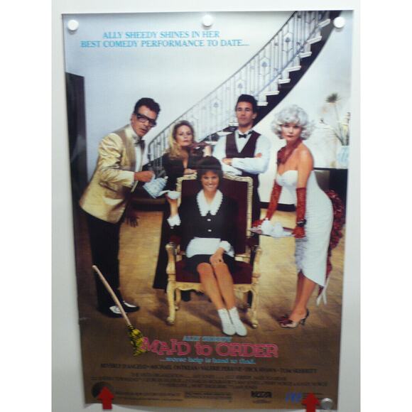 MAID TO ORDER Ally Sheedy BEVERLY D'ANGELO Home Video Poster 1987 - Picture 1 of 1
